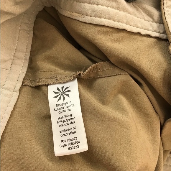 Athleta Tan Flowy Flared Athletic Tennis Skort Size 4 - Picture 10 of 10